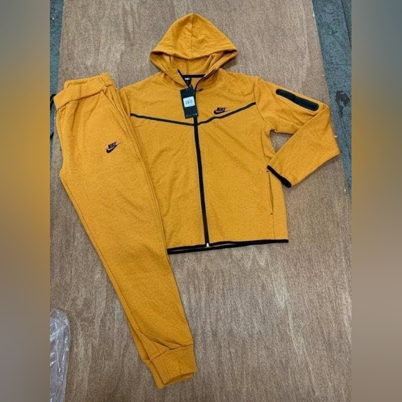 Nike Suits & Blazers Xl Men Mustard Nike Sweatsuit Poshmark